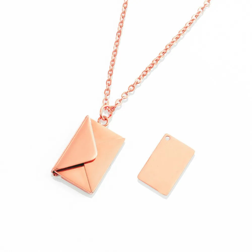 Lettre à Moi-Même – Collier Gravé