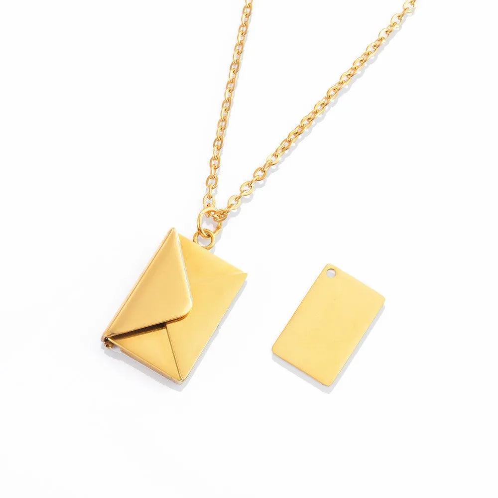 Lettre à Moi-Même – Collier Gravé