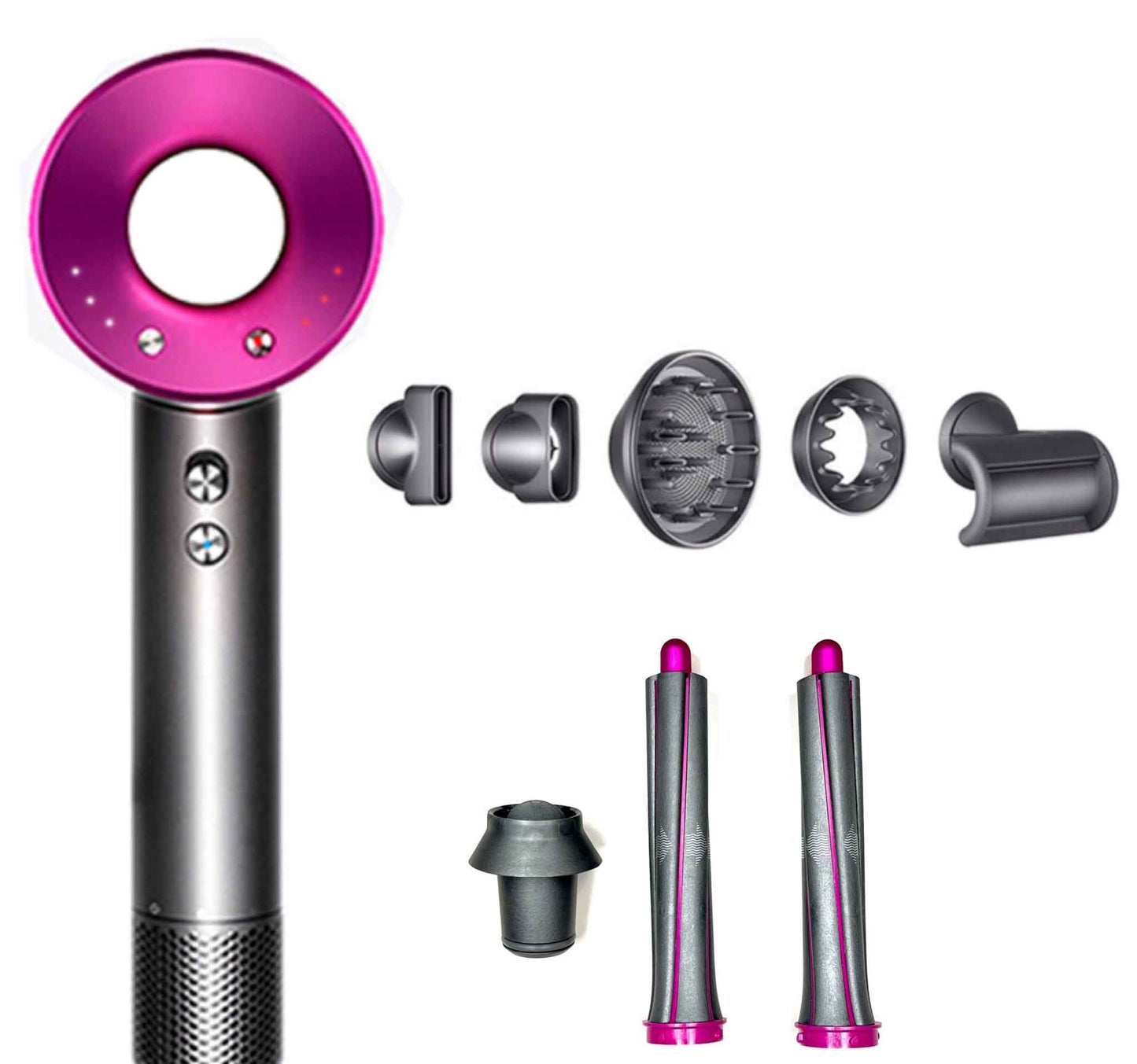 Sèche-cheveux professionnel à ions négatifs