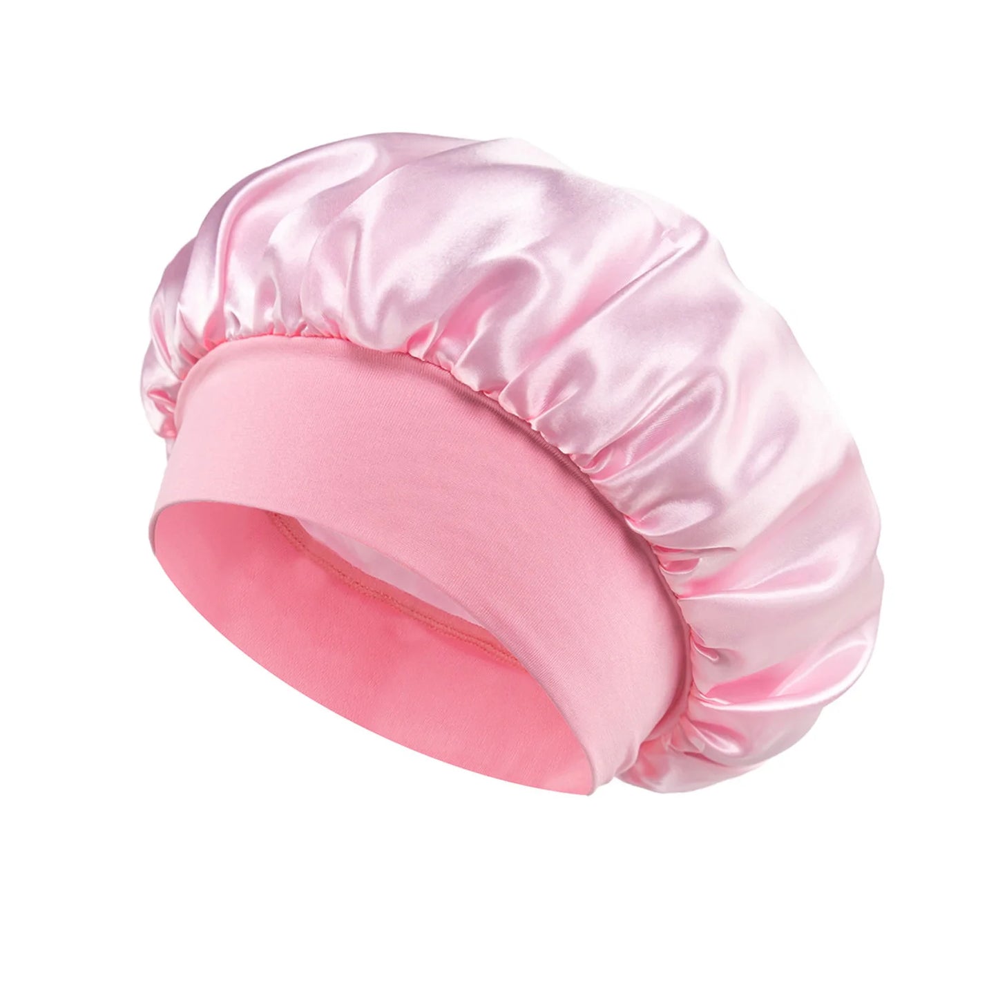Pack de Bonnet en Satin et taie d'oreille.
